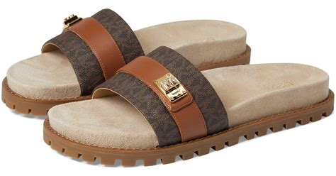 michael kors men slides|michael kors designer slides.